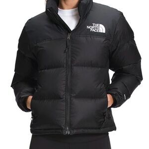 1996 Retro Nuptse Stand Collar Long Sleeve Down Puffer Jacket